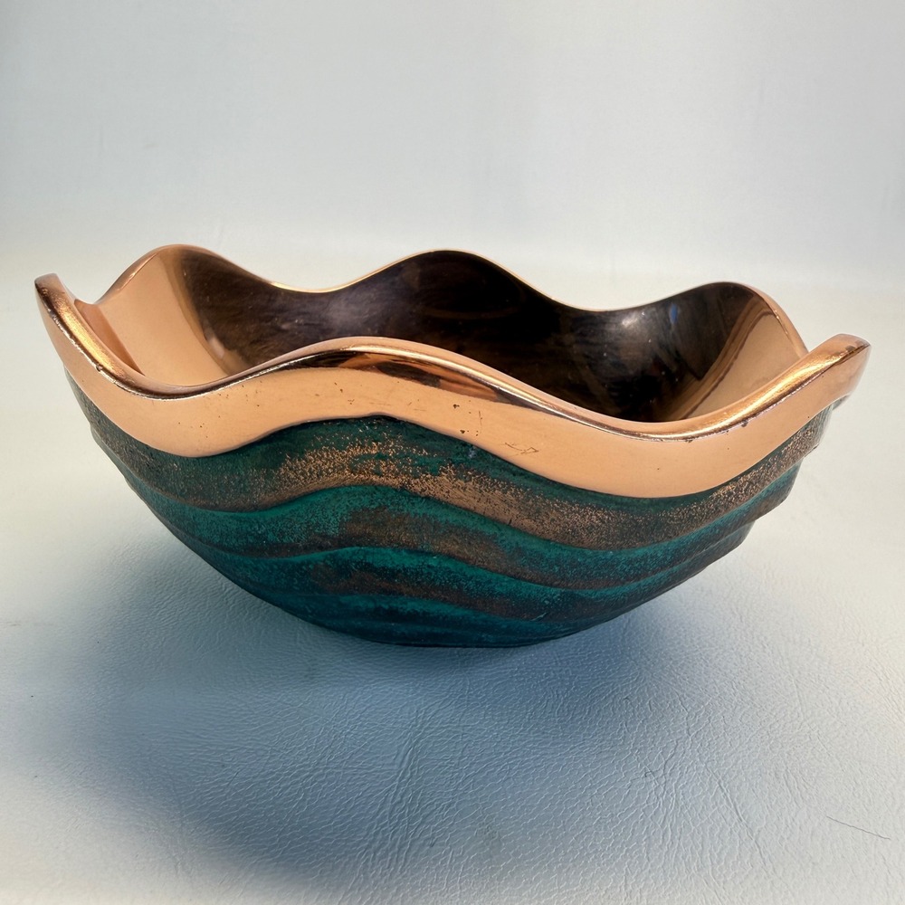 Nambe Copper Canyon Bowl MT0228 Lisa Smith 6" Candy Dish Serve ware